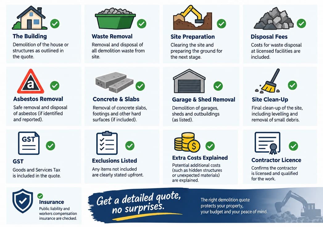 What Should Be Included in a Demolition Quote?